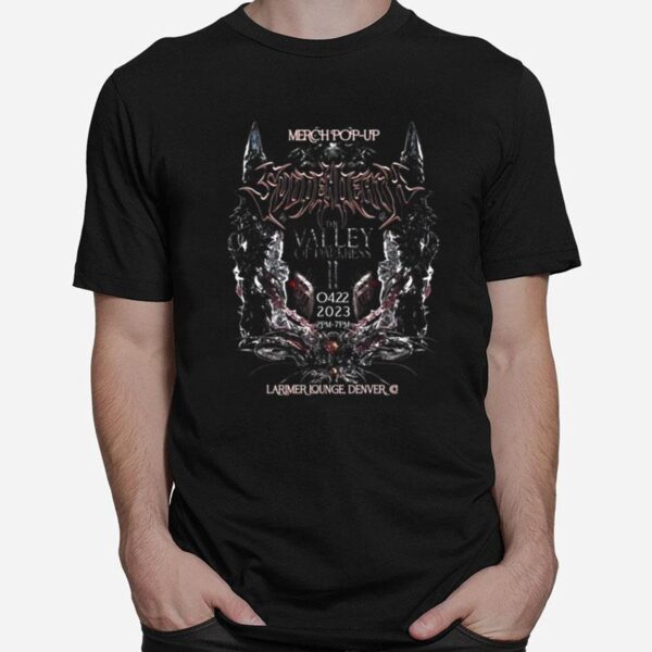 Svdden Death The Valley Of Darkness 2023 Merch Pop Up T-Shirt