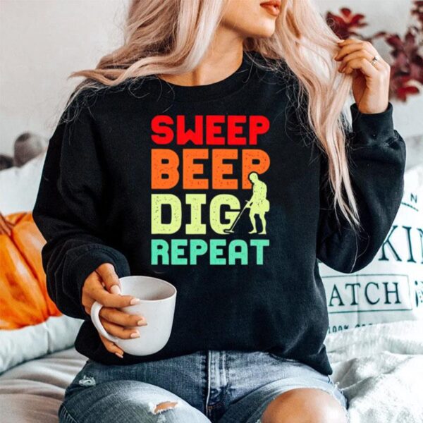Sweep Beep Dig Repeat Sweater