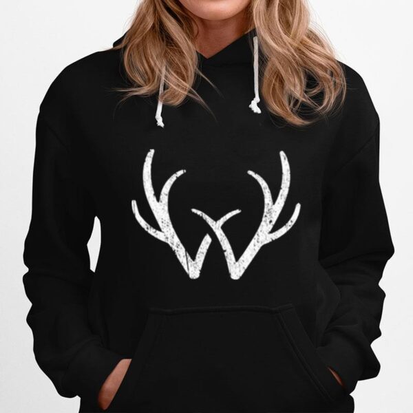 Sweet Tooth W Deer Antler Logo Symbol Hoodie