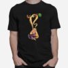 Swinging From Branch 2 Rapunzel T-Shirt