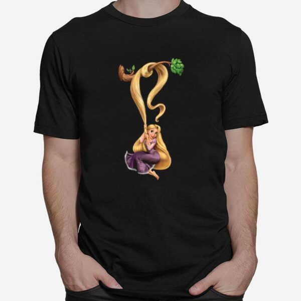 Swinging From Branch 2 Rapunzel T-Shirt