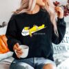 Swoosh Mark The Simpsons Funny Cartoon Nike Logo Sweater