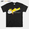 Swoosh Mark The Simpsons Funny Cartoon Nike Logo T-Shirt