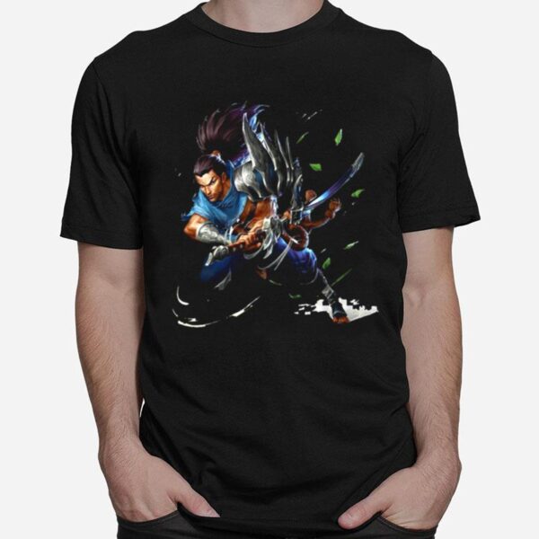 Swordsman Yasuo League Of Legends T-Shirt