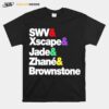 Swv Xscape Jade Zhane Brownstone T-Shirt