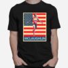 Sydney Mclaughlin Vintage American Flag T-Shirt