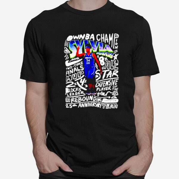 Sylvia Fowles Minnesota Lynx Player Retirement T-Shirt