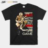 Sympathy For The Devil Pleased To Meet You Hope You Guess My Name But Whahts Puzzling You Is The Nature Of My Game Player Guitar T-Shirt