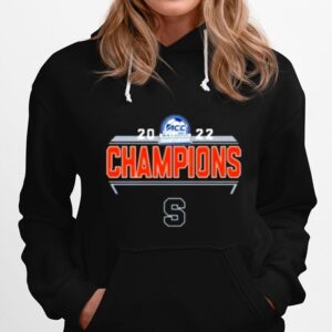 Syracuse Orange 2022 Acc Mens Soccer Champions Hoodie