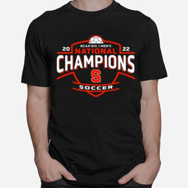 Syracuse Orange 2022 Mens Soccer National Champs Copy T-Shirt