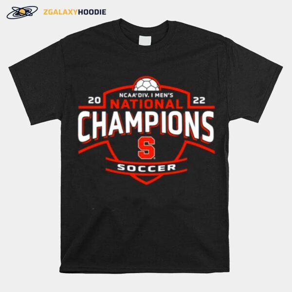 Syracuse Orange 2022 Mens Soccer National Champs Copy T-Shirt