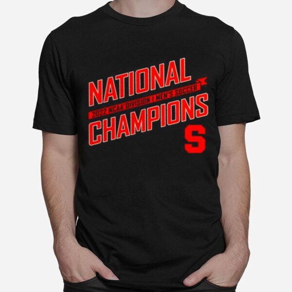 Syracuse Orange 2022 Ncaa Mens Soccer National Champions T Copy T-Shirt