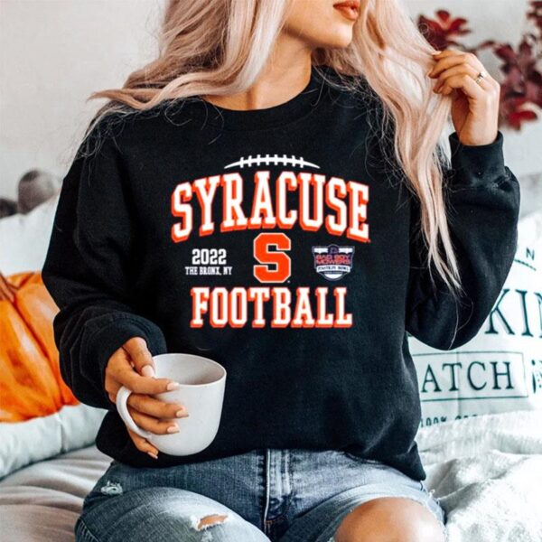 Syracuse Orange 2022 Pinstripe Bowl Single Team Sweater