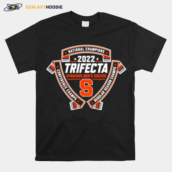 Syracuse Orange 2022 Trifecta Soccer Champions Copy T-Shirt