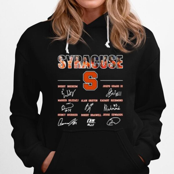 Syracuse Orange Buddy Boeheim Joseph Girard Iii Signatures Hoodie