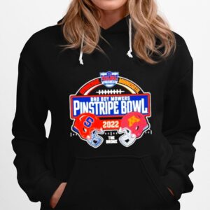 Syracuse Orange Vs Minnesota Golden Gophers 2022 Pinstripe Bowl Match Up Unisex T Copy Hoodie