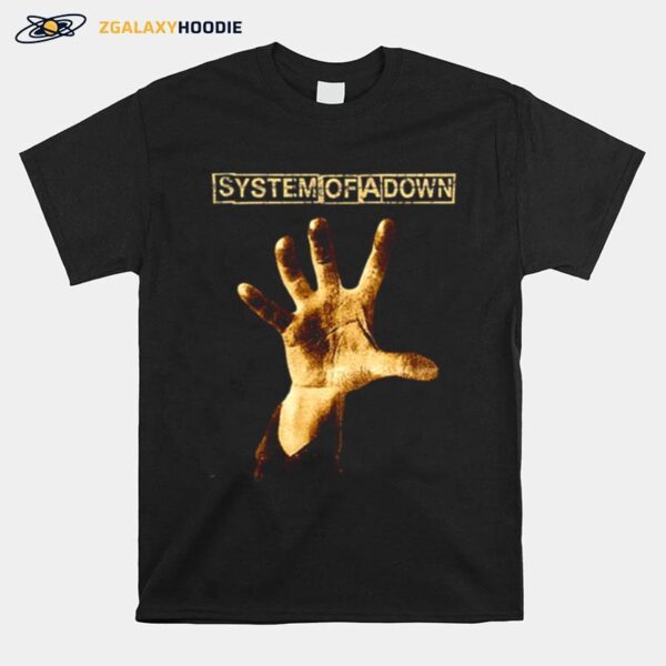 System Of A Down Hand Heavy Metal Rock T-Shirt