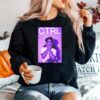 Sza Good Day Purple Poster Sweater