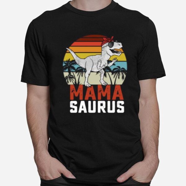 T Rex Mama Saurus Vintage T-Shirt