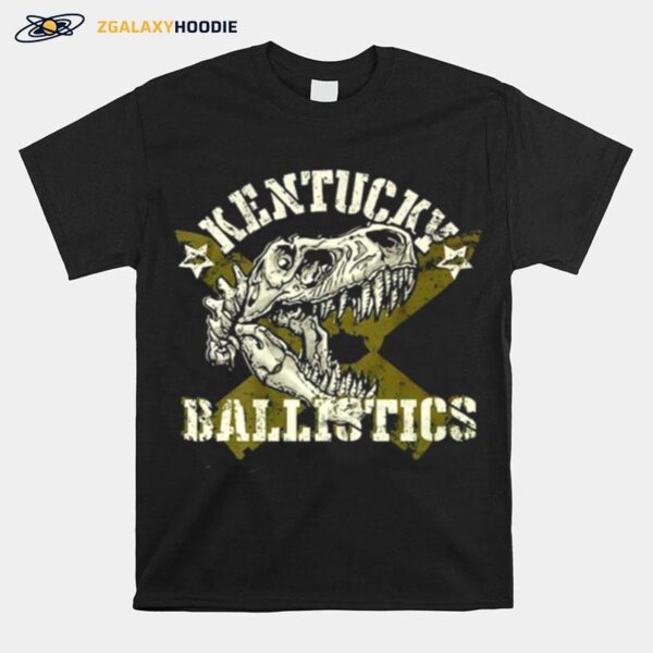 T Rex Skull Kentucky Ballistics T-Shirt