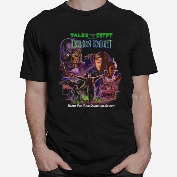 Tables From Crypt Demon Horror Knight T-Shirt