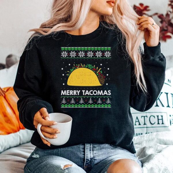 Taco Funny Ugly Christmas Sweater Style Sweater