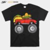 Taco Monster Truck Sombrero Cinco De Mayo Mexican Boys T-Shirt