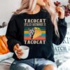 Tacocat Spelled Backwards Is Tacocat Vintage Sweater