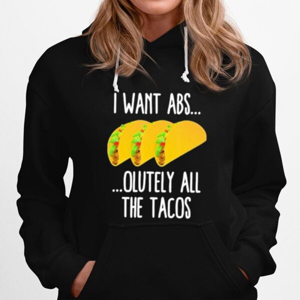 Tacos Saying Fitness Exercise Lovers Taqueri Hoodie