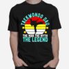 Taekwondo Dad The Man The Myth The Legend Vintage T-Shirt