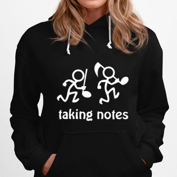 Taking Notes Music Hoodie