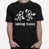 Taking Notes Music T-Shirt