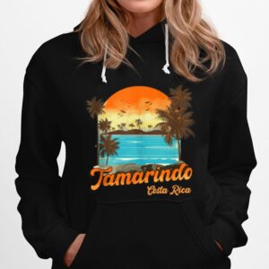 Tamarindo Costa Rica Beach Summer Vacation Palm Trees Sunset Hoodie