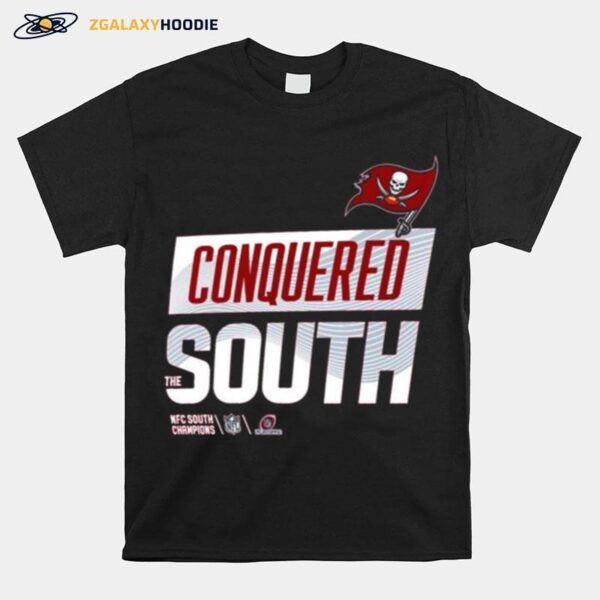 Tampa Bay Buccaneers Conquered The South Nfc South Champions T-Shirt