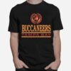 Tampa Bay Buccaneers Crest National Football League 2022 Logo T-Shirt