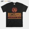 Tampa Bay Buccaneers Crest National Football League 2022 Logo T-Shirt