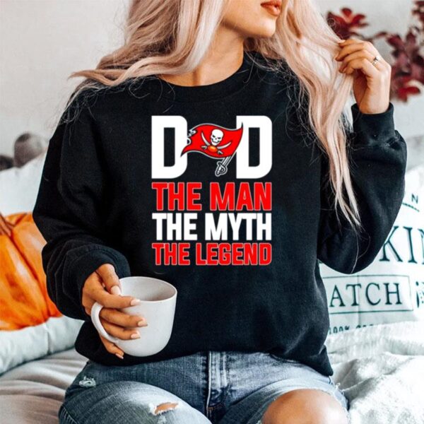 Tampa Bay Buccaneers Dad The Man The Myth The Legend Sweater