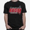 Tampa Bay Buccaneers Fanatics Branded 2022 Nfc South Division Champions Divide T-Shirt