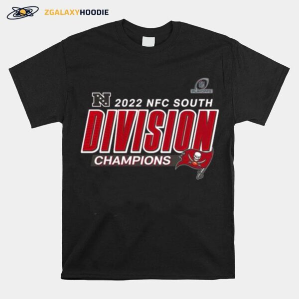 Tampa Bay Buccaneers Fanatics Branded 2022 Nfc South Division Champions Divide T-Shirt