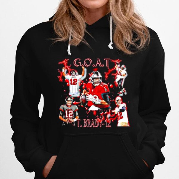 Tampa Bay Buccaneers Tom Brady Goat Mvp Football 2022 Hoodie