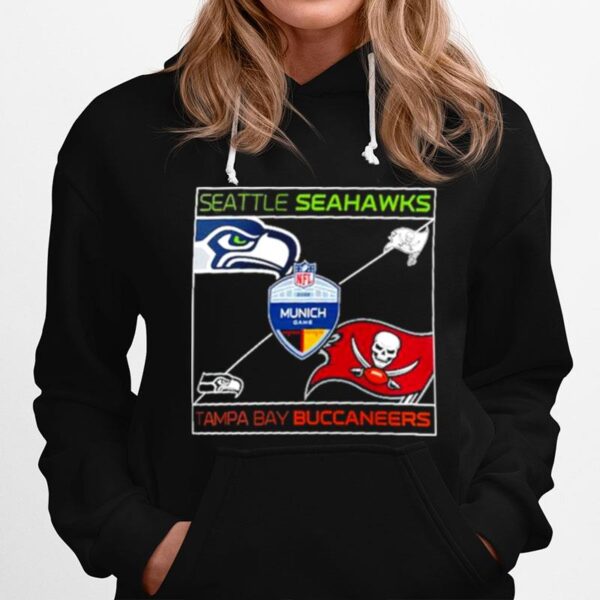 Tampa Bay Buccaneers Vs. Seattle Seahawks 2022 Nfl Matchup Hoodie