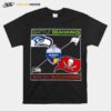 Tampa Bay Buccaneers Vs. Seattle Seahawks 2022 Nfl Matchup T-Shirt