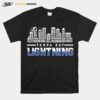 Tampa Bay Lightning Hockey Logo Buildings T-Shirt