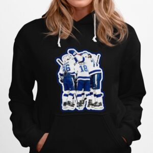 Tampa Bay Lightning Hockey Playing Hoodie