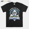 Tampa Bay Rays American League East Division Champions T-Shirt