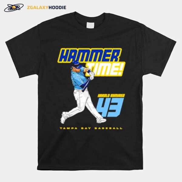 Tampa Bay Rays Harold Ramirez Hammer Time T-Shirt