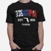 Tampa Tampa Bay Rays Tampa Bay Lightning Tampa Bay Buccaneers Est 1855 Florida T-Shirt