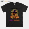 Tan Pekingese Just A Girl Who Loves Dogs And Halloween T-Shirt