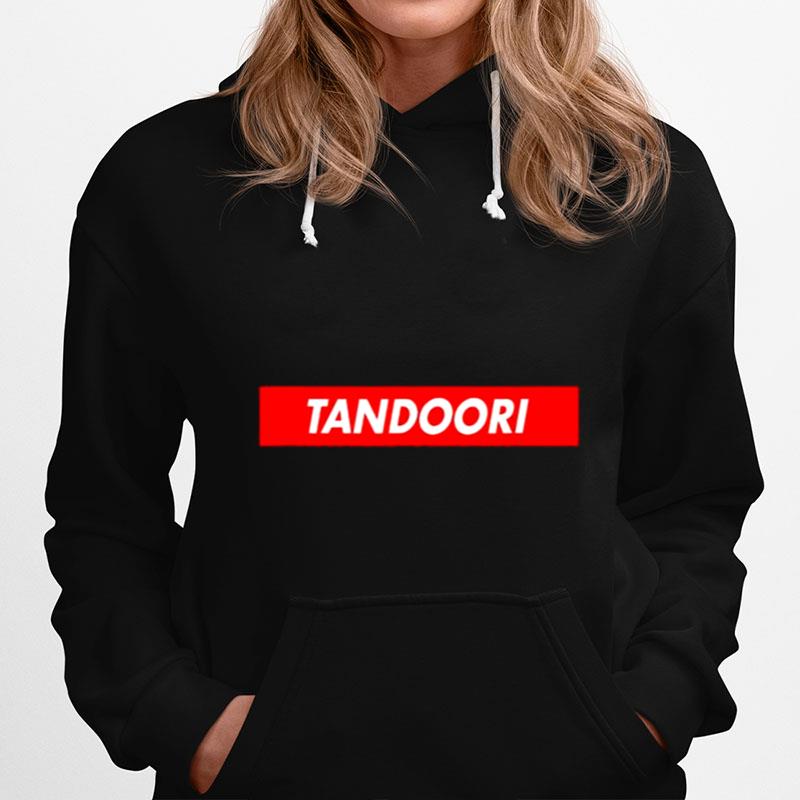 Tandoori Red Box Logo Hoodie