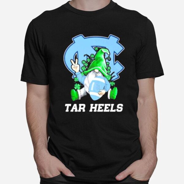 Tar Heels Gnome North Carolina Football Patricks Day T-Shirt